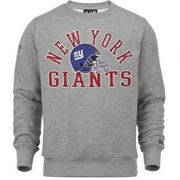 New Era Ne97054Fa16 Nfl College Crew Neygia - Sudadera-Línea New York Giants para hombre, color gris, talla XL