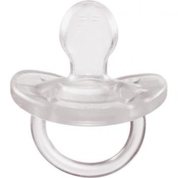 Chupete Chicco Ortodóntico Todogoma Physio Soft Active silicona 2-6 meses transparente (2 unidades)
