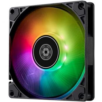 Ventilador PC Air Slimmer 90 ARGB, 92 mm, PWM y alto rendimiento, color negro