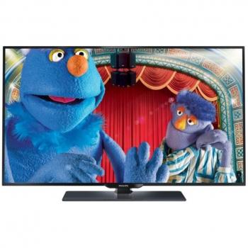 Philips - Televisor LED Smart TV Full HD 50, Resolución 1920 x 1080 Pixeles, Formatos de Visualización 4:3/16:9/Zoom, Puerto USB, Color Negro