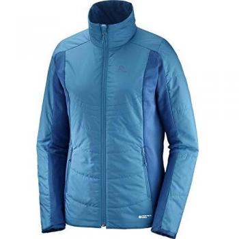 SALOMON Drifter Mid Jkt W Negro altavoz, Drifter Mid Jkt W, Mujer, color Lyons Blue, tamaño medium