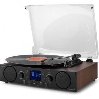 Giradiscos Audizio Tulsa con Radio DAB+ y Bluetooth 5.0
