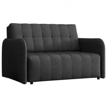 Sofá-cama Columbus 177 con función de dormir y caja de ropa de cama, dimensiones 125x85x98cm, tapizado Kronos 22