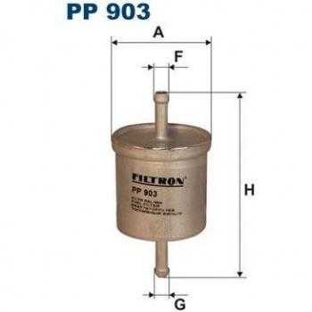 Filtro de combustible FILTRON PP 903 - Tipo: Filtro de combustible; Marca: FILTRON; Modelo: PP 903