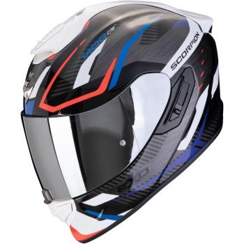 Scorpion Casco Integral EXO-1400 EVO II AIR Accord Negro-Azul-Blanco