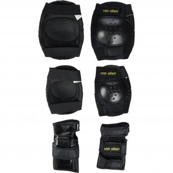 Van Allen 17056 Set de Patinaje sobre Ruedas, Unisex, Negro, Talla Única