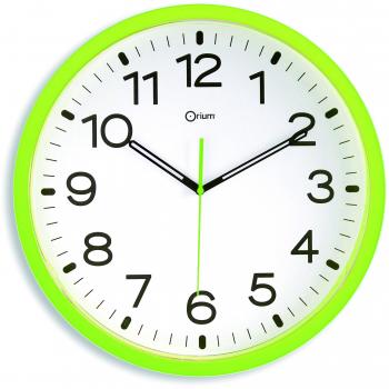 CEP Reloj de Pared, 40 cm, diseño Pistacho, 40x40x5 cm
