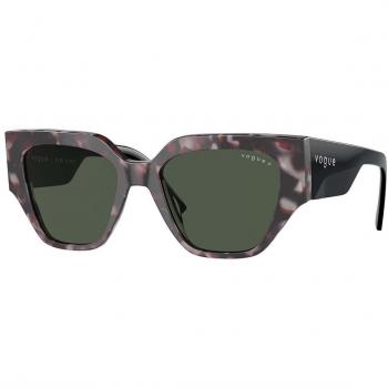 Vogue Eyewear VO5409S Polarized Women's Sunglasses Tortoiseshell Size 52 Geometric Gray Color 31499A