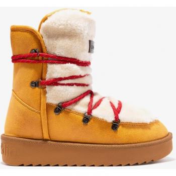 Botas D.Franklin modelo Dfsh370005Mustard para mujer en color amarillo