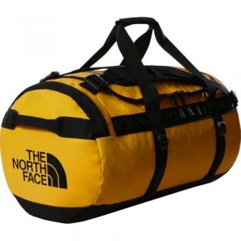 The North Face Base Camp Duffel M Amarillo Negro Unisex Adulto Tamaño OS
