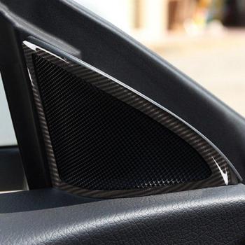Pegatina decorativa para marco de altavoz de puerta de coche Mercedes Benz CLA C117 -16 calcomanías para altavoces