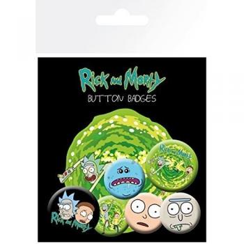GB Eye, Rick and Morty, Personajes, Pack de Chapas