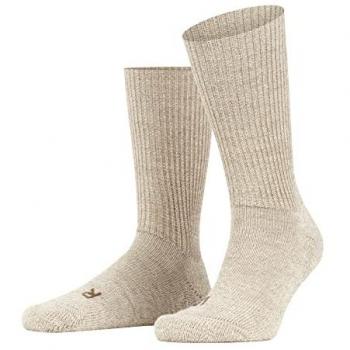Falke Walkie Ergo Unisex Wool Socks - Beige - Size 8-9