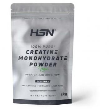 Creatina Monohidrato en Polvo 1 Kg - 100% Pura, Sin Sabor, No-GMO, Vegano, Sin Gluten
