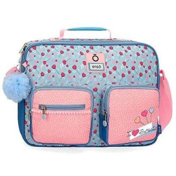 Enso I love sweets - Cartera Escolar, 38 cm, Multicolor