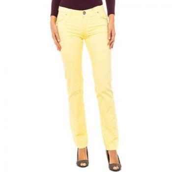 La Martina Pantalón Stretch Elásticos con Bajos Corte Pitillo LWT006 Mujer