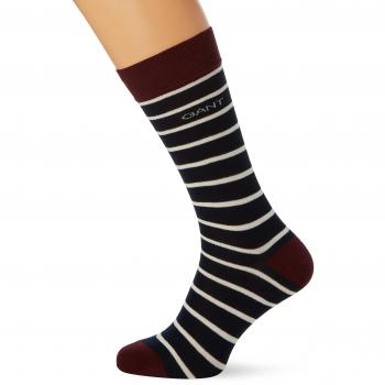 GANT 3 Stars & Stripes Socks, Calcetines para Hombre, Morado
