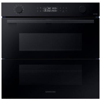 Horno Samsung NV7B4535YAK/U3 Multifunción 76L Pirolítico WiFi DualCook Flex Sonda Térmica Air Sous Vide Clase A+ Negro