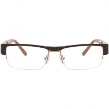 Montana Eyewear MA799 MA799A Armazones y Gafas Recetadas para Hombre Marrones 53 Lentes