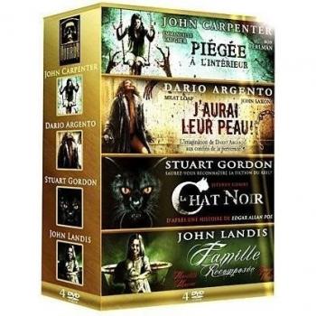 Les Maîtres de l'horreur : Piégée à l'intérieur + J'aurai leur peau ! + Le Chat noir + Famille recomposée [Francia] [DVD]
