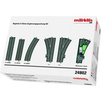 Marklin 24802zdigital c track complemento paquete d2