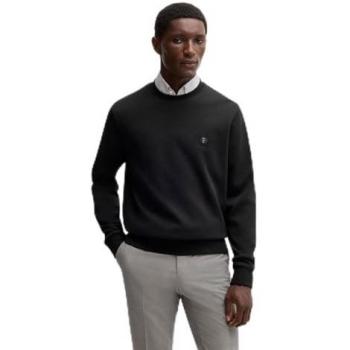 BOSS Men's Regular Fit C-Sharpe 01 Black Sweatshirt