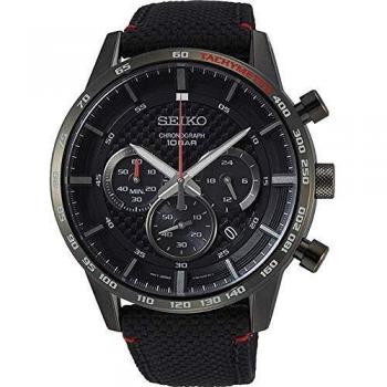 Seiko Sport Chronograph Quartz Men's Watch SSB359P1 Refurbished with Tachymeter