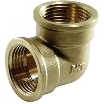 Mt bk accesorio lt.rosc. - Codo 90º hembra-hembra 1/2 laton