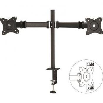 Soporte para 2 monitores rotacion 360º hasta 27'' vesa 100x100 PHD1200BA Phoenix