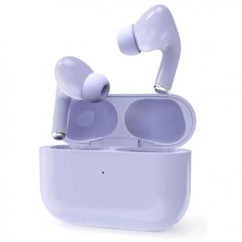 Auriculares In-ear Gembird TWS-03-V Violeta Bluetooth 5.0 Sin Cancelación de Ruido Autonomía 200h Estuche USB-C