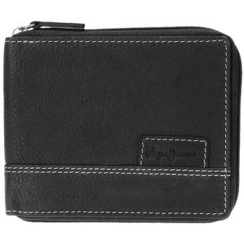 Pepe Jeans 7143861 New Doors Monedero, 11 cm, 0.09 Litros, Negro