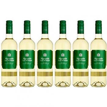 Marques de Caceres Blanco 2017-6 botellas- Vino Blanco Rioja-0,75L