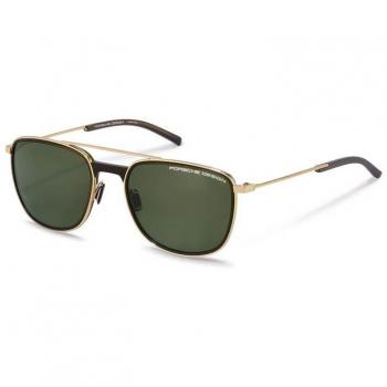 Porsche Design P8690 B Men's Gold Sunglasses 57mm