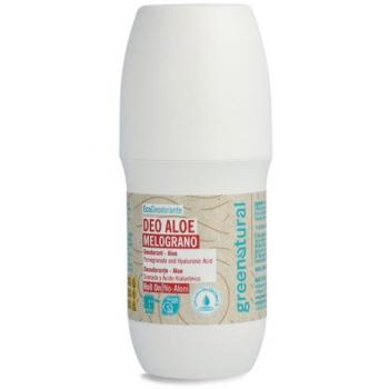 Greenatural Deodorant Roll-On Pomegranate Mineral Deodorant with Hyaluronic Acid 75 ml