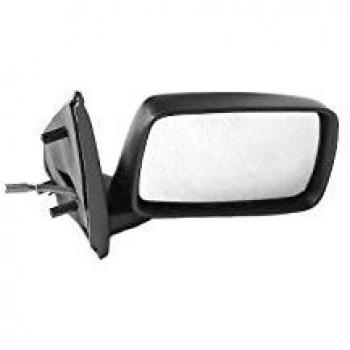 Espejo retrovisor VAN WEZEL 1837804 con ajuste eléctrico, cristal convexo, acabado negro y diseño específico para el lado izquierdo del vehículo
