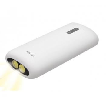 Batería Externa Power Bank 4000 mAh con Linterna y Carga Rápida Ksix