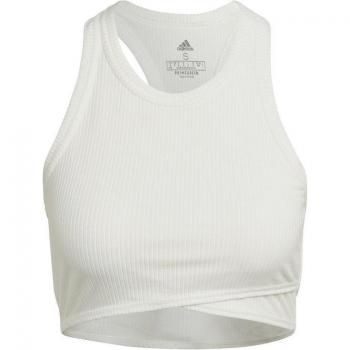 Sujetador deportivo Adidas Yoga Studio Blanco