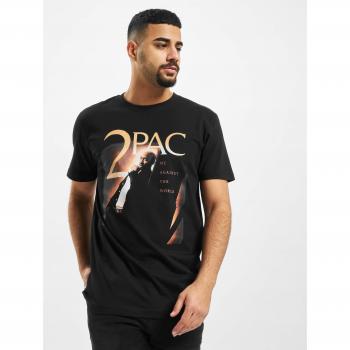 Camiseta Mister Tee Tupac Me Against The World Cover Negra XL
