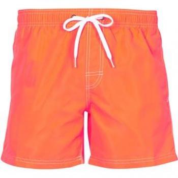 Sundek Regular Fit Orange Swim Shorts - Large