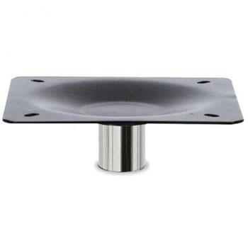 Columna Ø50 con Placa para Altura Total 120 cm - Compatible con Bases Begga e Iza