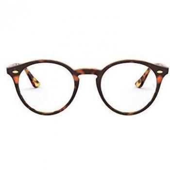 Ray-Ban 2180V, Monturas de Gafas para Hombre, Negro, 49
