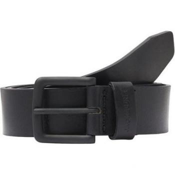 Jack & Jones Roma Classic Black Leather Belt for Men - Size 30 inch