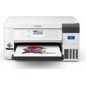 EPSON SureColor SC-F100 Impresora de sublimación económica A4 con interfaz USB 2.0, LAN y Wi-Fi