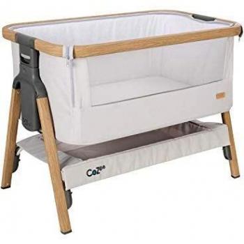 Tutti Bambini CoZee® Bedside Crib/Co-Sleeper with Breathable Mesh Window, Travel Bag and Easy Fold
