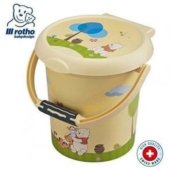 Rotho 20215016575 STyLE - Cubo para pañales con diseño de Winnie the Pooh