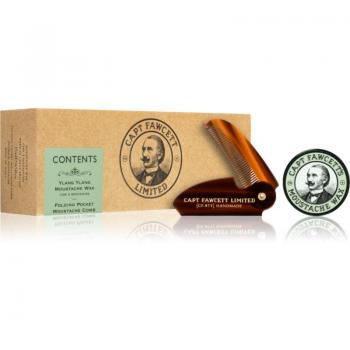 Estuche de Cera para Bigote y Peine Ylang Ylang Captain Fawcett