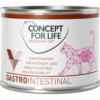 Concept for Life Veterinary Diet Gastro Intestinal para gatos - 24 x 200 g Pack económico