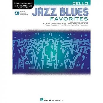 Jazz Blues Favorites - Cello (Hal Leonard Instrumental Play-along) (Includes Online Access Code