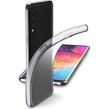 Cellularline Carcasa Fina Ultrafina para Galaxy A50, Transparente