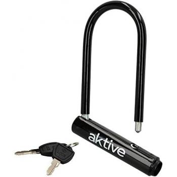 Candado Bicicleta Aktive Sports Resistente 16 X 7 cm